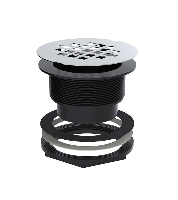 OS&B SD20-W 2" Shower Drain For Shower Base