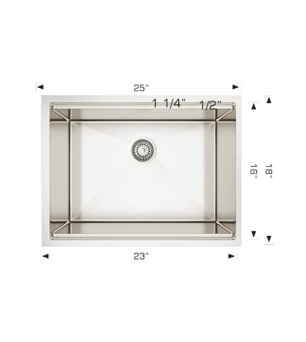 Bosco 201825 Plus 25" Multi-Level Workstation Kitchen Sink 4 Bosco 201825 Plus 25" Multi-Level Workstation Kitchen Sink