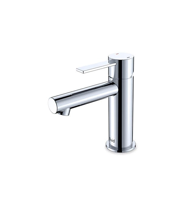 Fluid Citi Round Bathroom Faucet - F24003 4 Fluid Citi Round Faucet chrome F24003