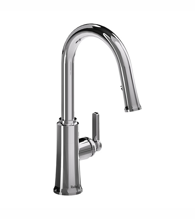 Riobel Trattoria TTRD101 Kitchen Tap Round 12 Riobel Trattoria TTRD101 Kitchen Tap Round