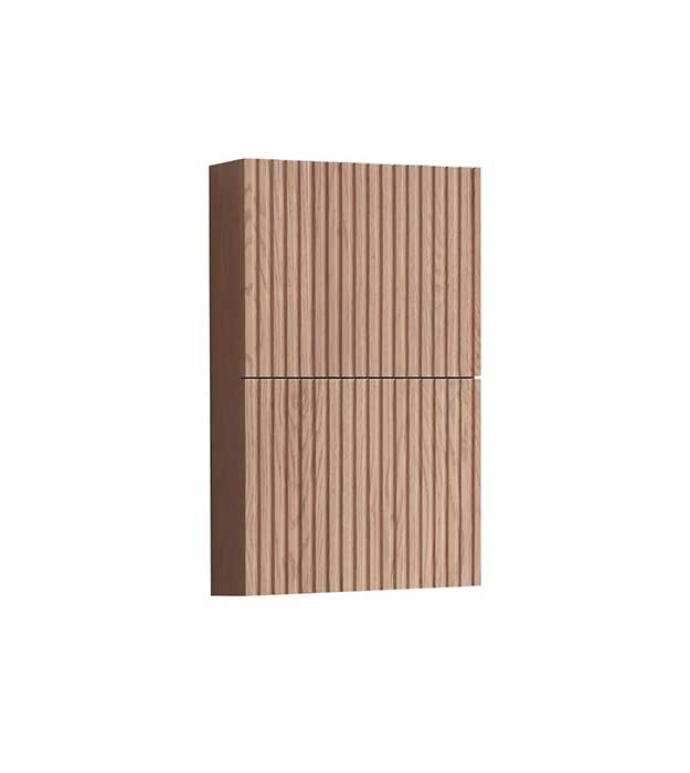 Fiore Small Linen Side Cabinet w/ 2 Storage ALT24-OAKWOOD 2 Fiore Small Linen Side Cabinet w/ 2 Storage ALT24-OAKWOOD