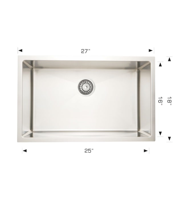 Bosco 202227 Plus 27in Laundry Sink 14" Deep 16 Bosco 202227 Plus 27in Laundry Sink 14" Deep