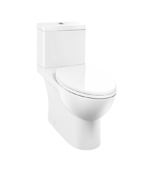 Caroma Caravelle Elongated Two Piece Toilet 920102W 4 Caroma Caravelle Elongated Two Piece Toilet 920102W