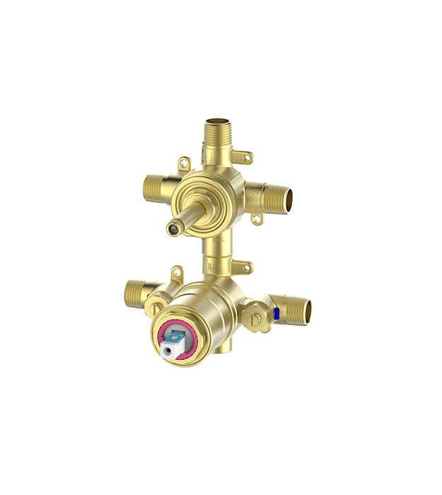 Fluid F1003B 3-Way Pressure Balancing Valve With Diverter 13 Fluid F1003B 3-Way Pressure Balancing Valve With Diverter