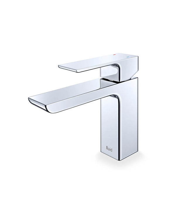 Fluid Quad Single Lever Bathroom Faucet F16001 4 Fluid Quad Single Lever Bathroom Faucet F16001
