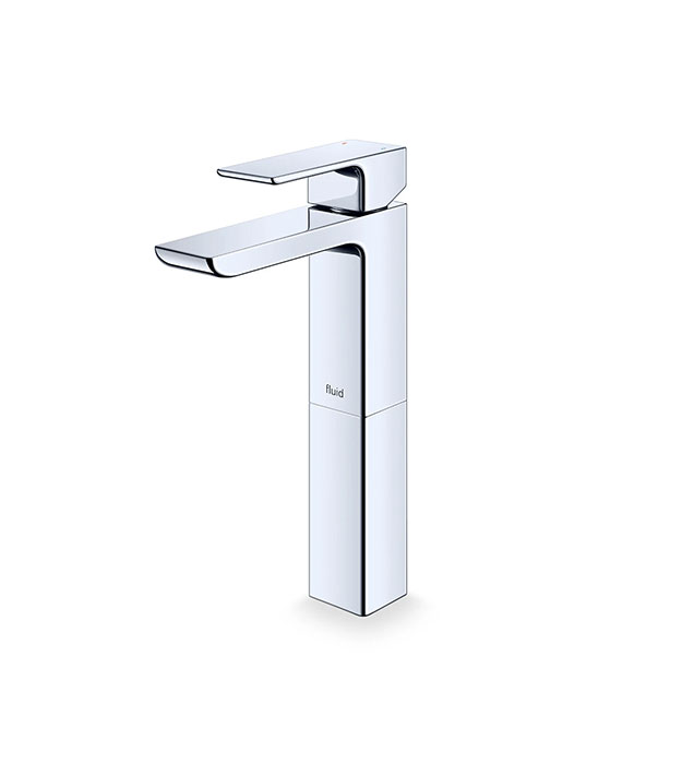 Fluid Quad Single Lever Vessel Faucet - F16002 2 Fluid Quad Single Lever Vessel Faucet - F16002