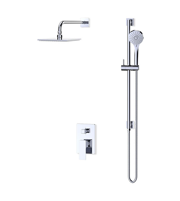 Fluid Quad Shower Trim Kit 2-WAY F162025T 13 Fluid Quad Shower Trim Kit 2-WAY F162025T