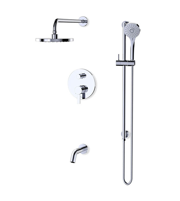 Fluid Citi 3-Way Shower Kit F243024T 17 Fluid Citi 3-Way Shower Kit F243024T Pressure Balance