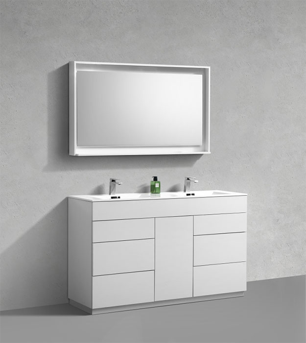 Milano 60″ Double Sink Floor-Mount Vanity KFM60D 7 Milano 60″ Double Sink Floor-Mount Vanity KFM60D