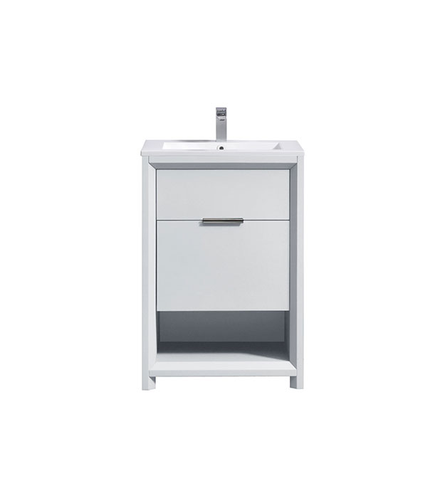 Nudo 24″ Floor-Mount Bathroom Vanity NUDO24 5 Nudo 24″ Floor-Mount Modern Bathroom Vanity - NUDO24