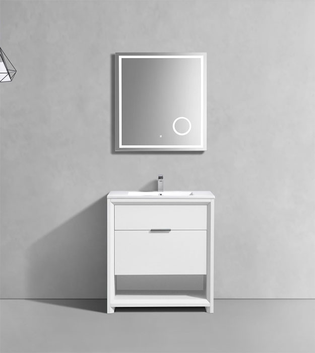Nudo 32″ Floor-Mount Modern Bathroom Vanity NUDO32 7 Nudo 32″ Floor-Mount Modern Bathroom Vanity - NUDO32