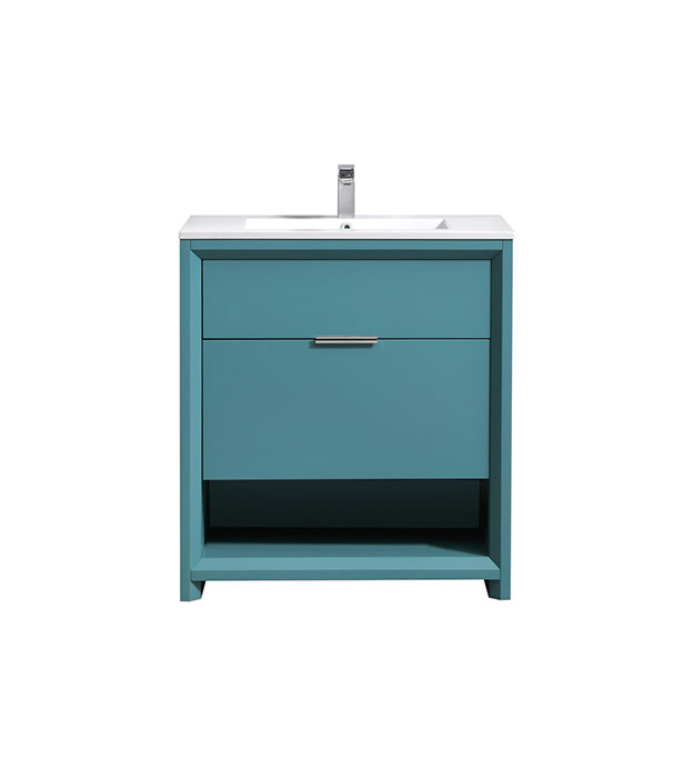 Nudo 32″ Floor-Mount Modern Bathroom Vanity NUDO32 9 Nudo 32″ Floor-Mount Modern Bathroom Vanity - NUDO32