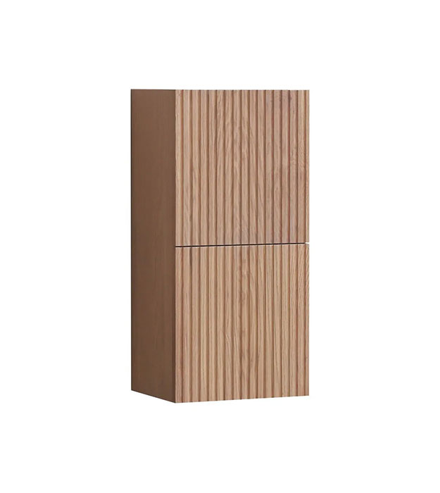 Fiore Linen Side Cabinet w/ 2 Storage Areas SLBS28-OAKWOOD 2 Fiore Linen Side Cabinet w/ 2 Storage Areas - SLBS28-OAKWOOD