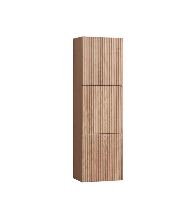 Fiore Linen Tower w/ 3 Large Storage Areas SLBS59-OAKWOOD 3 Fiore Linen Tower w/ 3 Large Storage Areas SLBS59-OAKWOOD