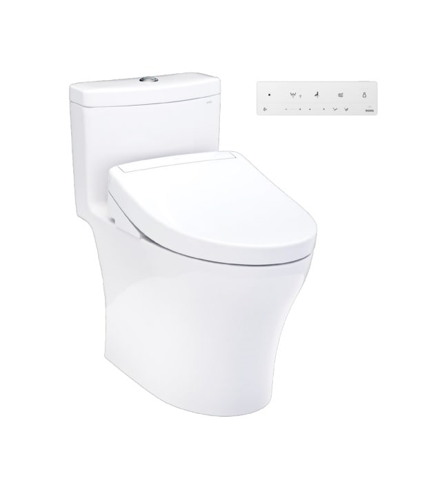 TOTO Aquia IV WASHLET+ S5 Toilet MW6463446CEMFGN#01 2 TOTO Aquia IV WASHLET+ S5 Toilet MW6463446CEMFGN#01