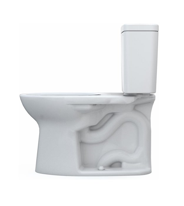 TOTO Drake Regular Height CST776CEG#01 Elongated Toilet No Seat 8 TOTO Drake Regular Height CST776CEG#01 Elongated Toilet No Seat - Image 3