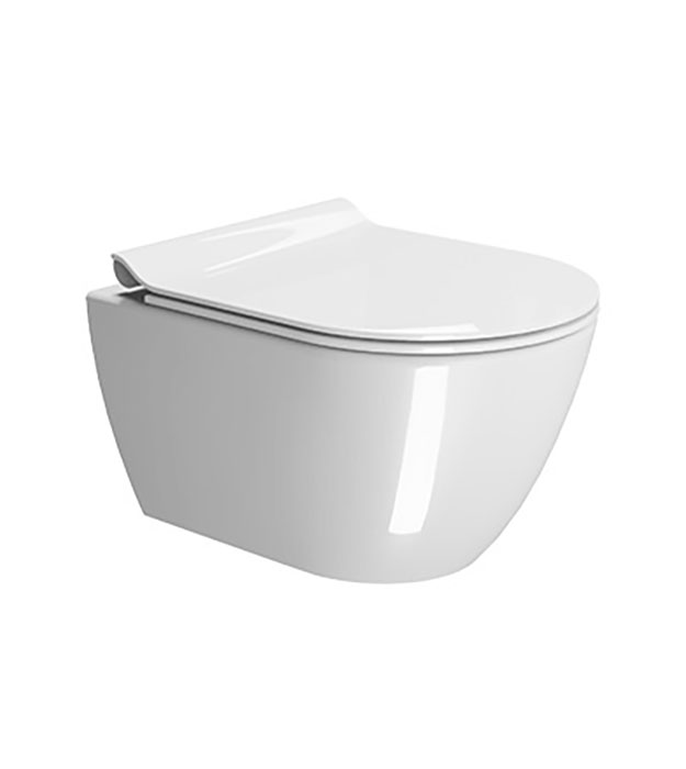 GSI PURA Wall-hung Toilet Compact Rimless With Seat 13 GSI PURA Wall-hung Toilet Compact Rimless With Seat