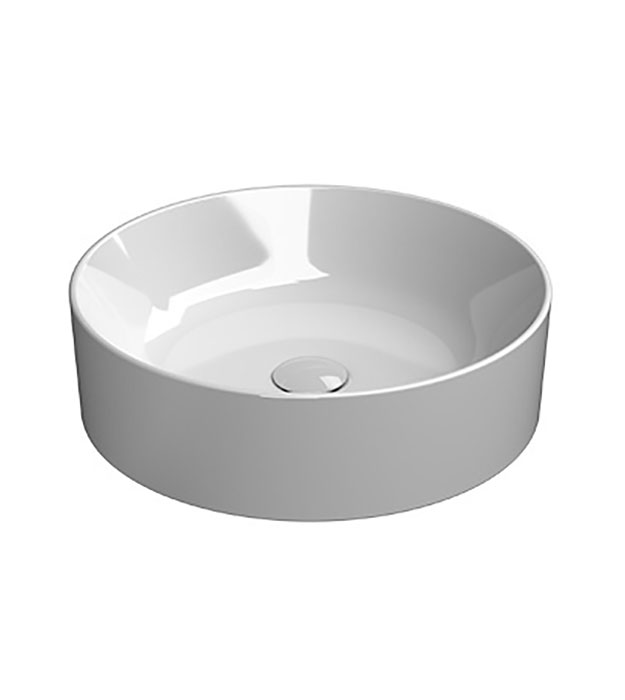 GSI Kube X Round Countertop Washbasin 942711 11 GSI Kube X Round Countertop Washbasin 942711