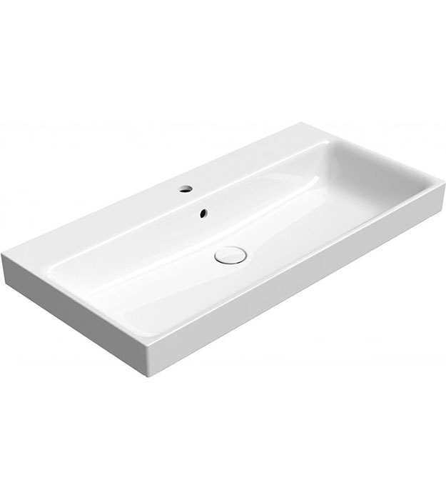 GSI Nubes 100x50 Single Bowl Wall-Mount Sink 9623011 13 GSI Nubes 100x50 Single Bowl Wall-Mount Sink 9623011
