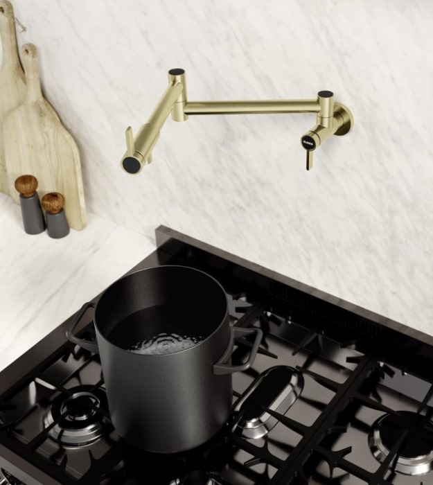 BlancoCulina II Pot Filler Faucet - Wall Mounted 12 BlancoCulina II Pot Filler Faucet - Wall Mounted - Image 7