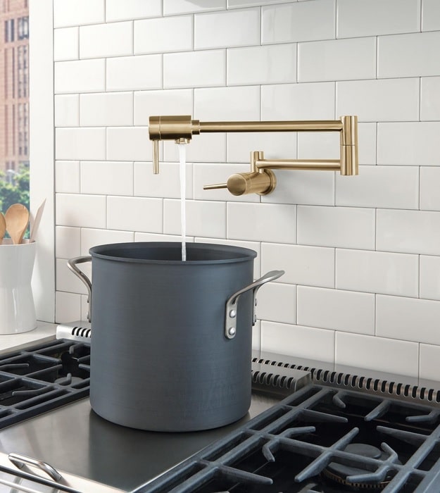 Delta 1165LF Contemporary Wall Mount Pot Filler 10 Delta 1165LF Contemporary Wall Mount Pot Filler - Image 5