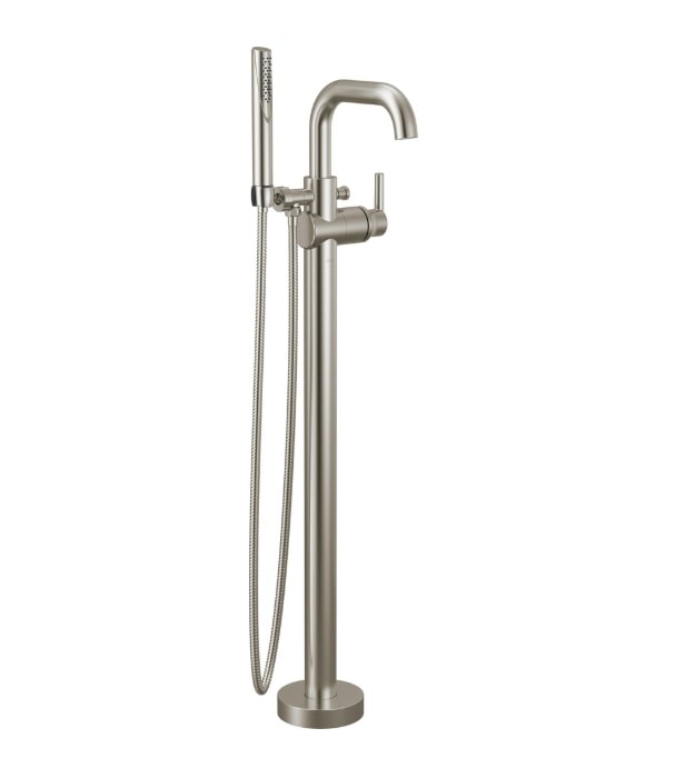 Delta Trinsic Floor Mount Tub Filler T4754-FL 8 Delta Trinsic Floor Mount Tub Filler T4754-FL - Image 3