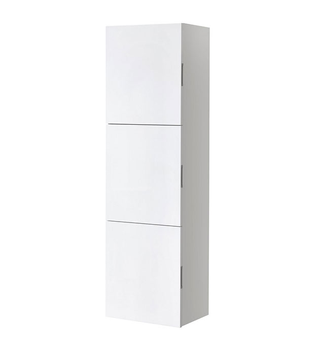 White Linen Cabinet w/ 3 Large Storage SLBS59-GW 5 White Linen Cabinet w/ 3 Large Storage SLBS59-GW