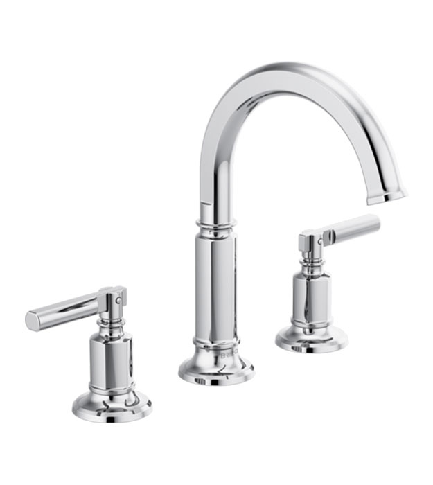 Brizo Invari Widespread Faucet 65376LF With Lever Handles 6 Brizo Invari Widespread Faucet 65376LF-65376LF-PCLHP_HL5376-PC