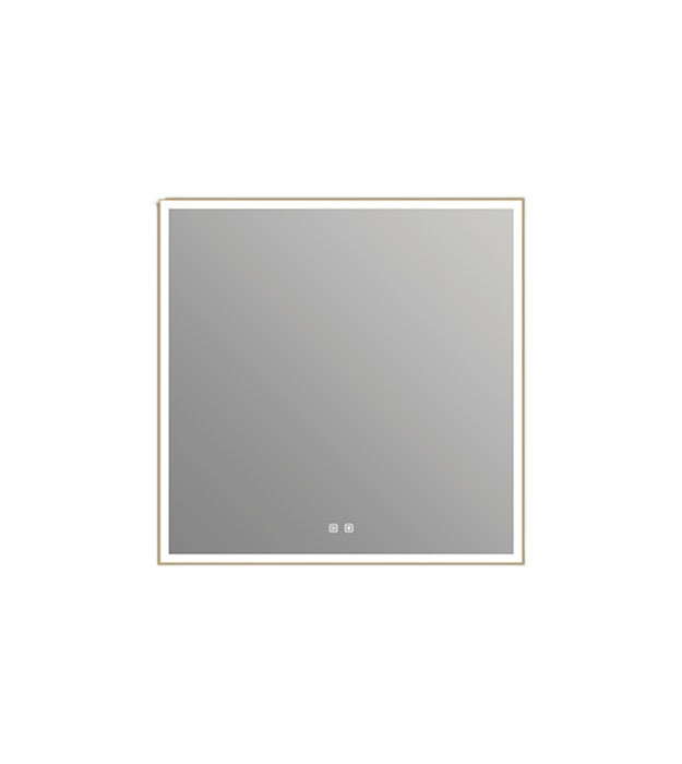 ICO Eden Rectangular Framed LED Mirror With Lighting IE11 13 ICO Eden Rectangular Framed LED Mirror With Lighting IE11