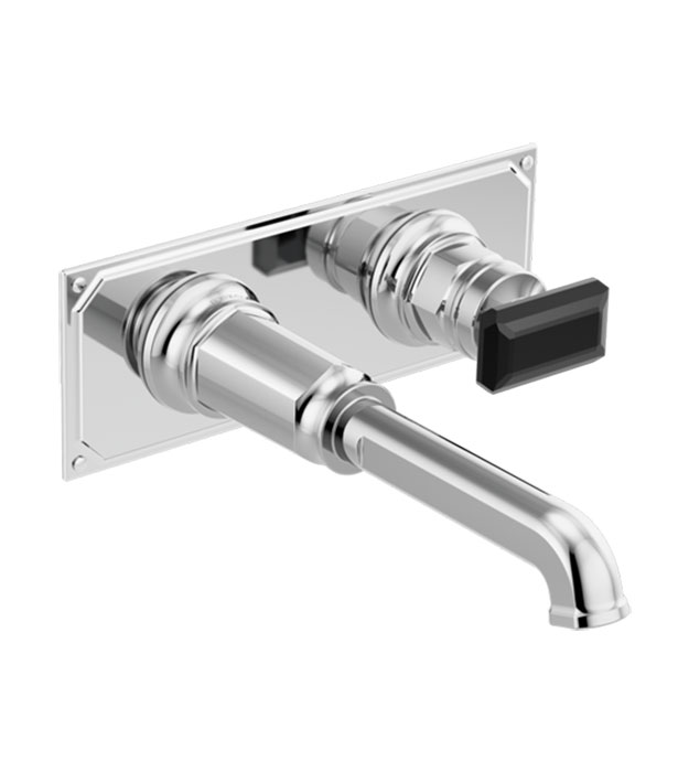 Brizo Invari Wall Mount Faucet T65776LF – Single Crystal Handle 5 Brizo Invari Wall Mount Faucet T65776LF – Single Crystal Handle