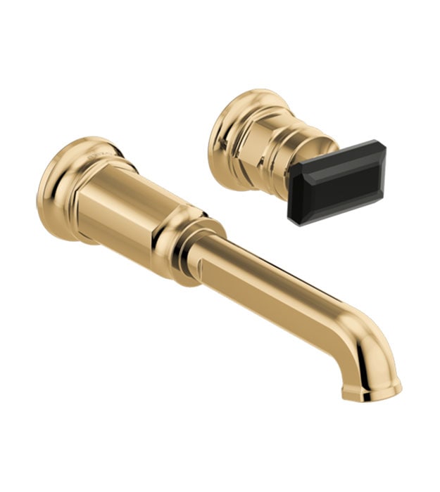 Brizo Invari Wall Mount Faucet T65776LF – Single Crystal Handle 10 Brizo Invari Single-Handle Faucet T65776LF-PGLHP_HK5876-PGBC