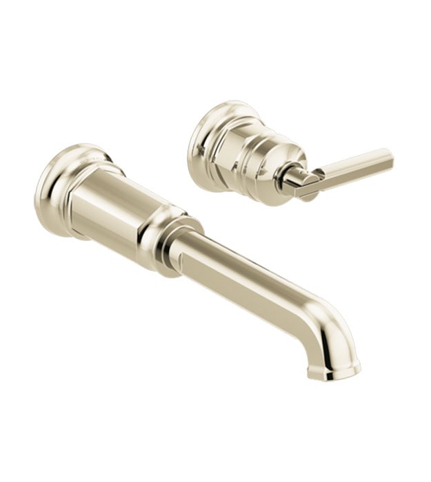 Brizo Invari Wall-Mounted Faucet T65776LF – Single Lever Handle 8 Brizo Invari Wall Mount Faucet T65776LF-PNLHP_HL5876-PN