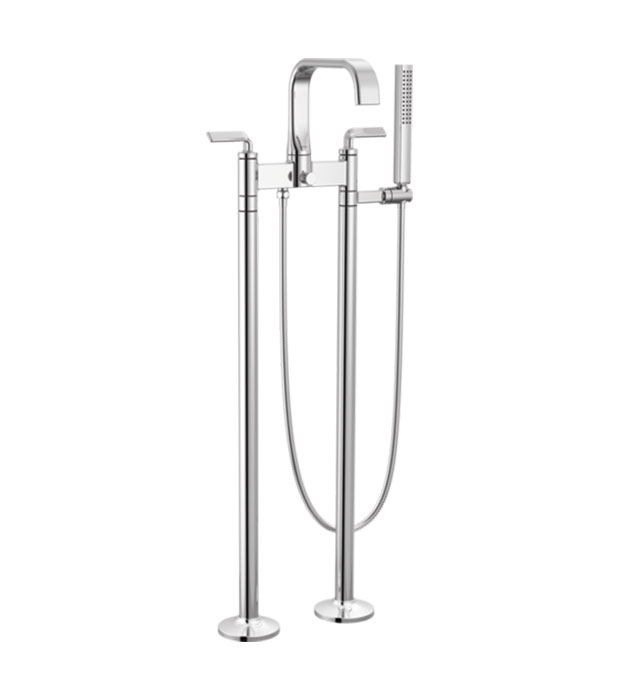 Brizo Allaria Floormount Tub Filler T70367+T71766