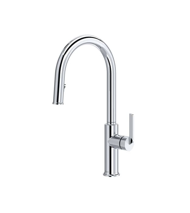 Riobel Authentica Pull-Down Kitchen Faucet - AU201 13 Riobel Authentica Pull-Down Kitchen Faucet AU201C