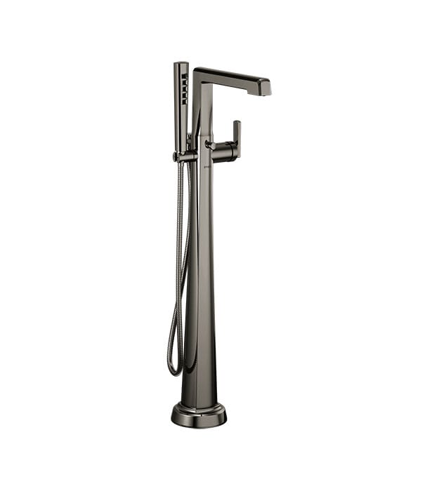 Brizo Levoir Floor-Mount Tub Filler - T70198 11 Brizo Levoir Floor Mount Tub Filler -T70198-BNX