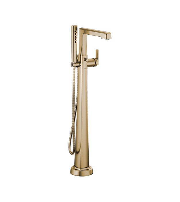 Brizo Levoir Floor-Mount Tub Filler - T70198 10 Brizo Levoir Floor Mount Tub Filler -T70198-GL
