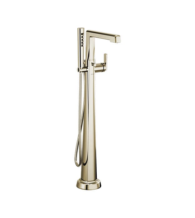 Brizo Levoir Floor-Mount Tub Filler - T70198 8 Brizo Levoir Floor Mount Tub Filler - T70198-PN