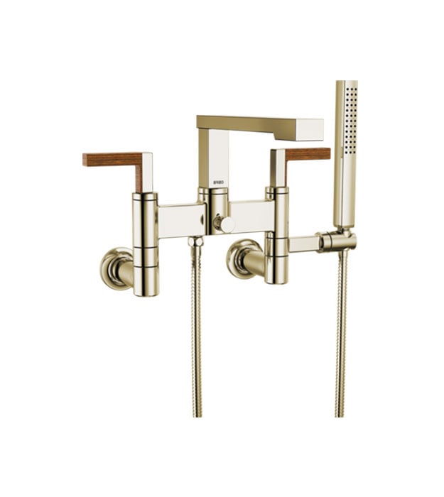 Brizo Frank Lloyd Wright Tub Filler Trim Kit T70322 7 Brizo Frank Lloyd Wright T70322-PNTK_T70310-PNLHP_T71764-PN