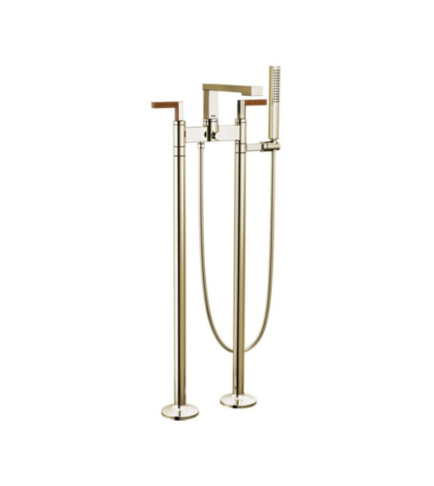 Brizo Frank Lloyd Wright Tub Filler Trim Kit T70322 20 Brizo Frank Lloyd Wright T70322-PNTK_T70310-PNLHP_T71766-PN