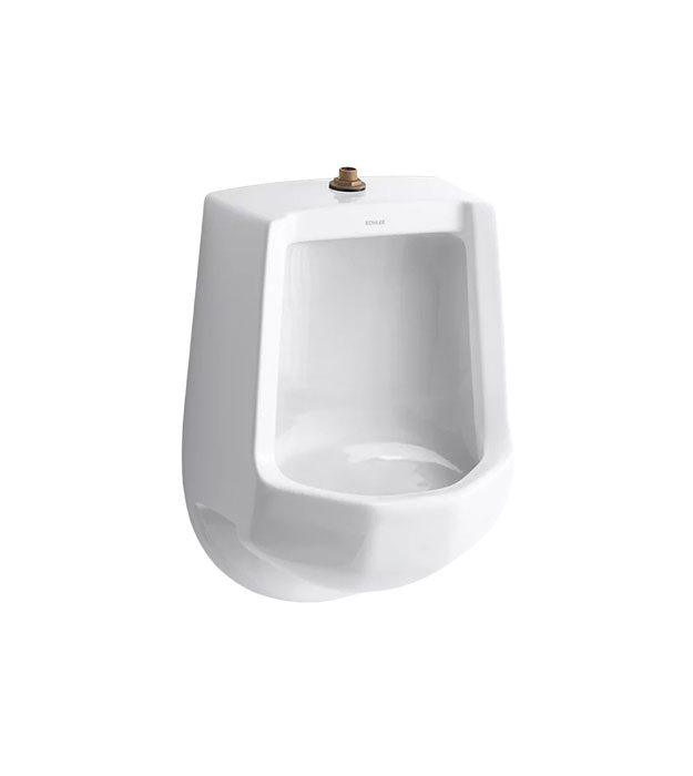 Kohler Freshman 1.0 GPF Siphon-Jet Urinal – Half-Stall | K-4989-T 15 Kohler Freshman 1.0 GPF Siphon-Jet Urinal – Half-Stall | K-4989-T