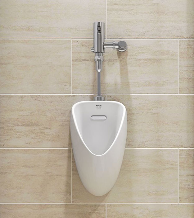 Kohler Mach Tripoint Urinal Flushometer – 0.125 GPF | K-10UD00D20 10 Kohler Mach Tripoint Urinal Flushometer – 0.125 GPF | K-10UD00D20
