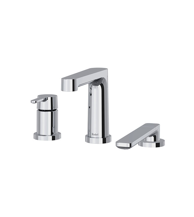 Riobel Nibi TNB10 Deck-Mount Tub Filler with Handshower