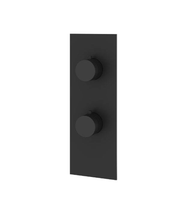 Aquabrass SR8295 Square/Round 2-Way Shared Trim 10 Aquabrass Square / Round 2-Way Shared Trim Set – SR8295