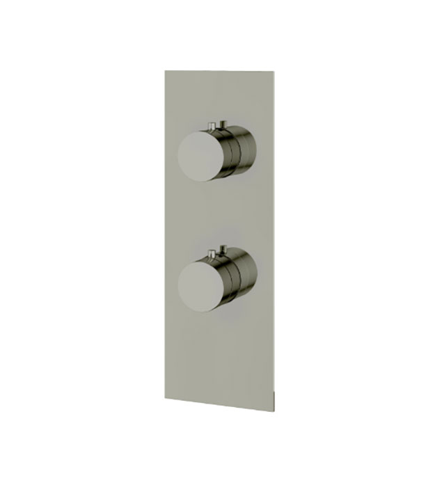 Aquabrass SR8295 Square/Round 2-Way Shared Trim 7 Aquabrass Square / Round 2-Way Shared Trim Set – SR8295