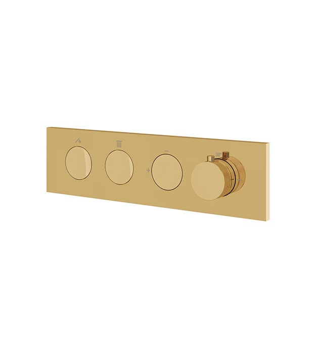Aquabrass FLUSH FL2W 2-Way Shower Trim 12 Aquabrass FLUSH 2-Way Shower Trim – FL2W