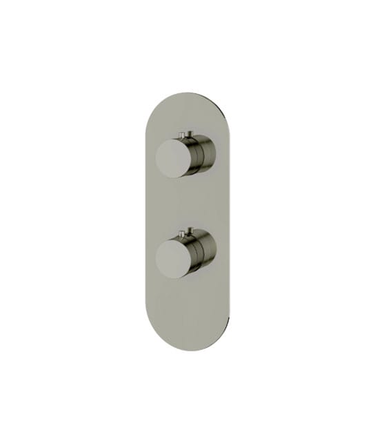 Aquabrass R8295 Round Shower Trim 2-Way Shared 7 Aquabrass R8295 Round Trim Set – 2-Way Shared