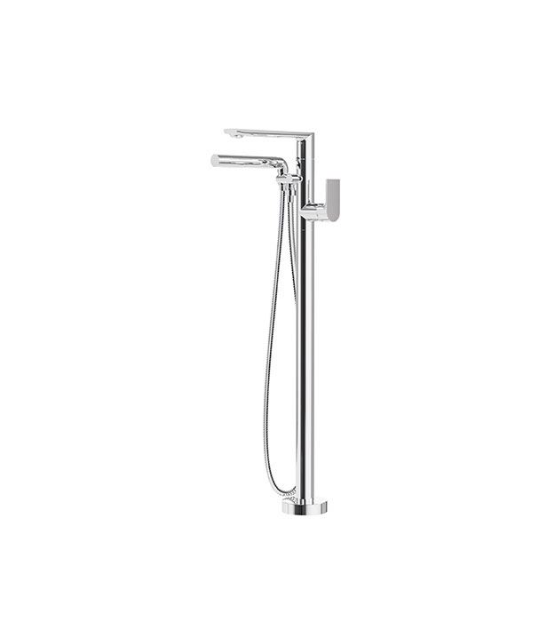 Aquabrass TMR Plus Floormount Tub Filler - TMR84 11 Aquabrass TMR Plus Floormount Tub Filler - TMR84