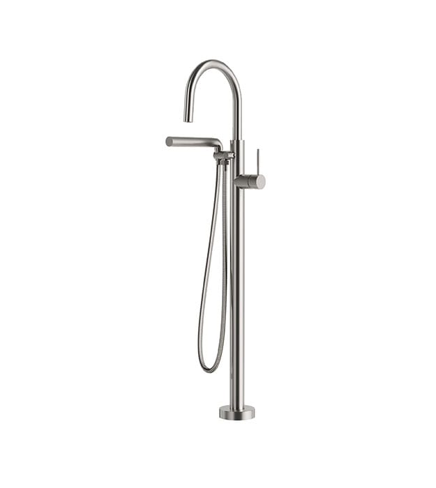 Aquabrass Umix 62384 Floormount Tub Filler 10 Aquabrass Umix 62384 Floormount Tub Filler