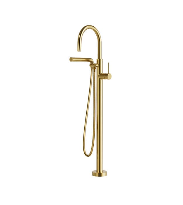 Aquabrass Umix 62384 Floormount Tub Filler 9 Aquabrass Umix 62384 Floormount Tub Filler