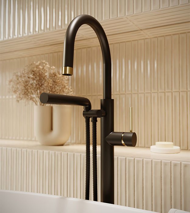 Aquabrass Umix 62384 Floormount Tub Filler 13 Aquabrass Umix 62384 Floormount Tub Filler